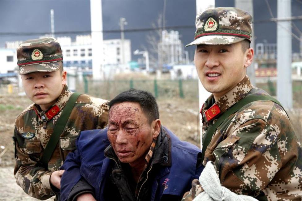 Al menos 44 muertos y 90 heridos a causa de una explosión en una fábrica en China