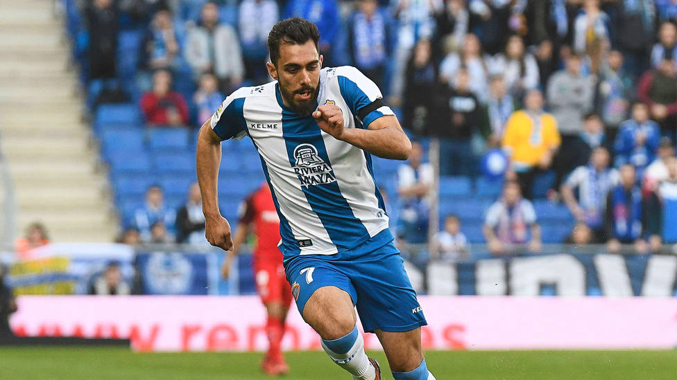 Borja Iglesias, delantero del Espanyol. CORDONPRESS