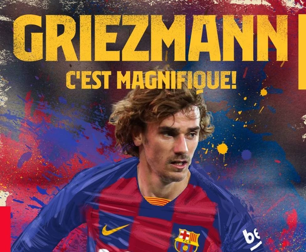 Griezmann será presentado este domingo a puerta cerrada en el Camp Nou