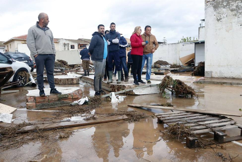 Campanillas afronta una semana complicada tras las inundaciones