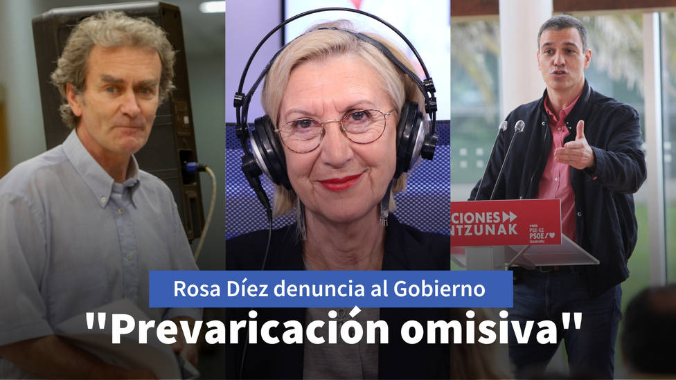 Rosa Díez denuncia a Fernando Simón y al Gobierno ante el Supremo por su actuación en el estado de alarma