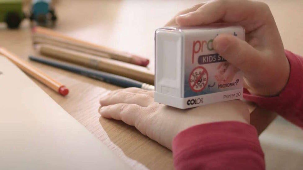 Protect Kids Stamp, el sello para que los niños recuerden lavarse las manos