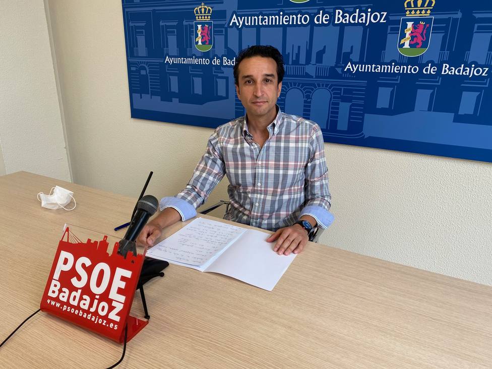 Ricardo Cabezas, portavoz PSOE en Badajoz