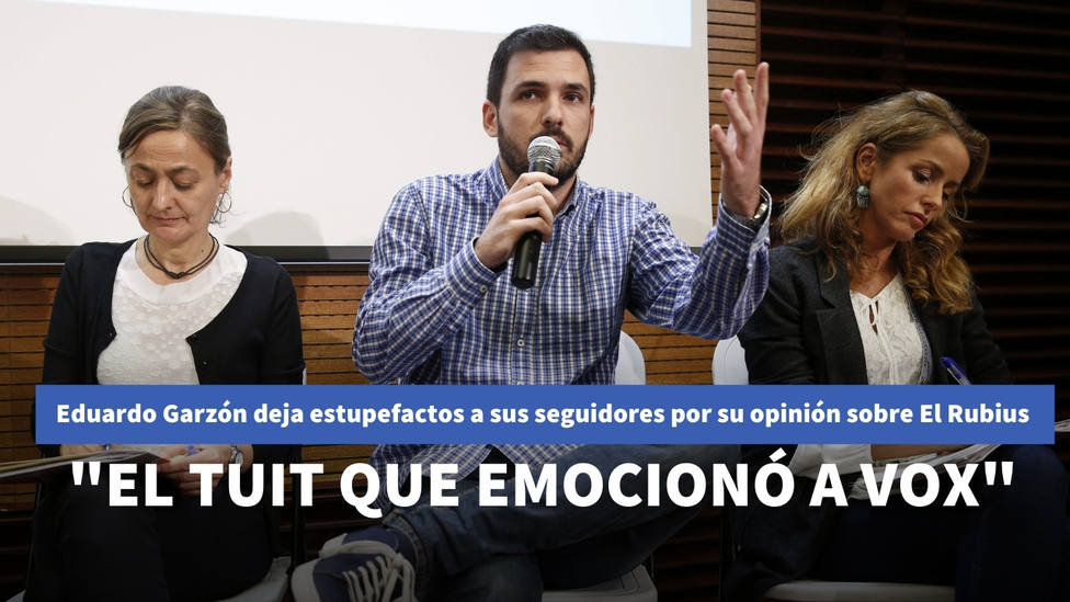 Eduardo Garzón deja estupefactos a sus seguidores por su opinión sobre El Rubius: El tuit que emocionó a VOX