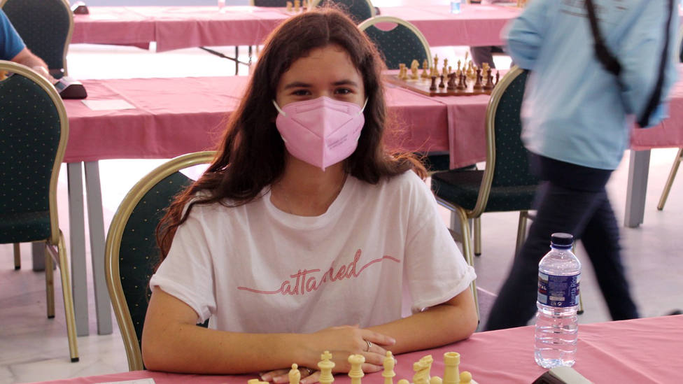 La ajedrecista motrileña Rosa Adela Lorente, subcampeona juvenil y tercera absoluta femenina