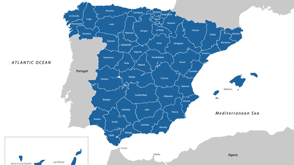 El mapa de los nombres preferidos para los recién nacidos en cada provincia de España