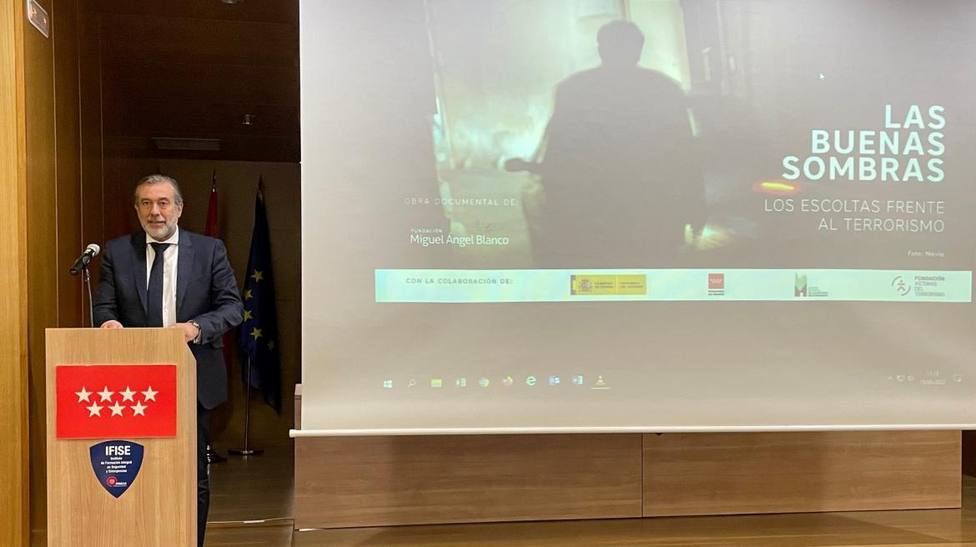 La Comunidad de Madrid acoge la presentación de un documental sobre escoltas que fueron víctimas de violencia terrorista