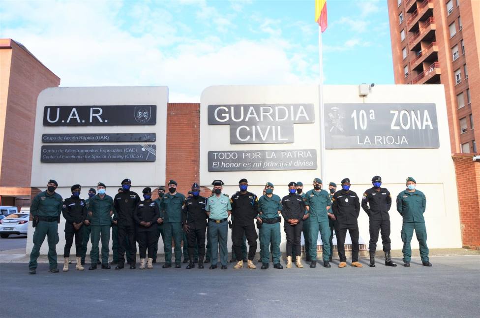 Un instructor del CAE de la Guardia Civil en La Rioja sufre un grave accidente en el puerto de Santander