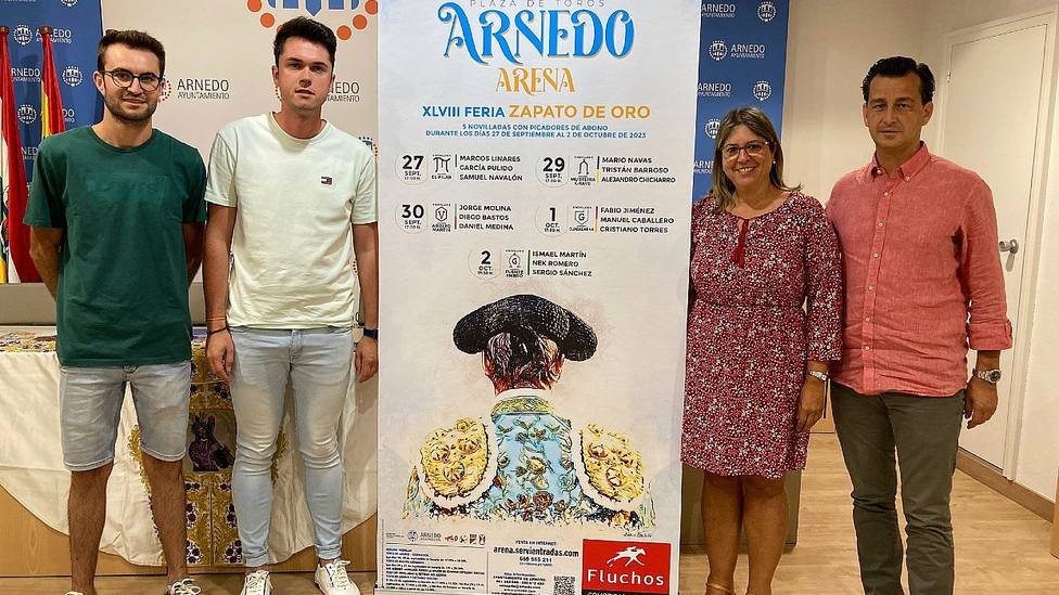 Acto de presentación de los carteles del XLVIIII Zapato de Oro de Arnedo (La Rioja)