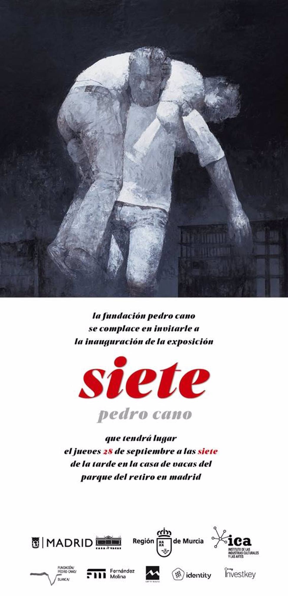 La exposiciÃ³n SIETE del pintor Pedro Cano llega a Madrid