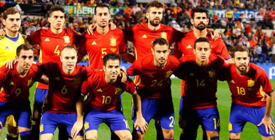 España se mantiene en tercera posición en el ránking FIFA. @Sefutbol.