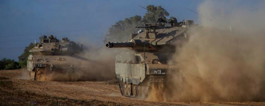 Despliegue militar israelí (EFE)