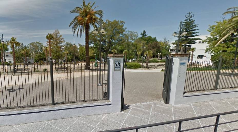 El parque de El Caminillo en Medina Sidonia, donde han ocurrido los hechos.