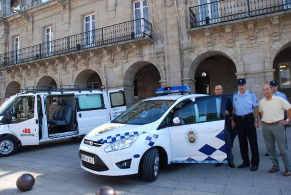 Efectivos de la Policía Local de Lugo