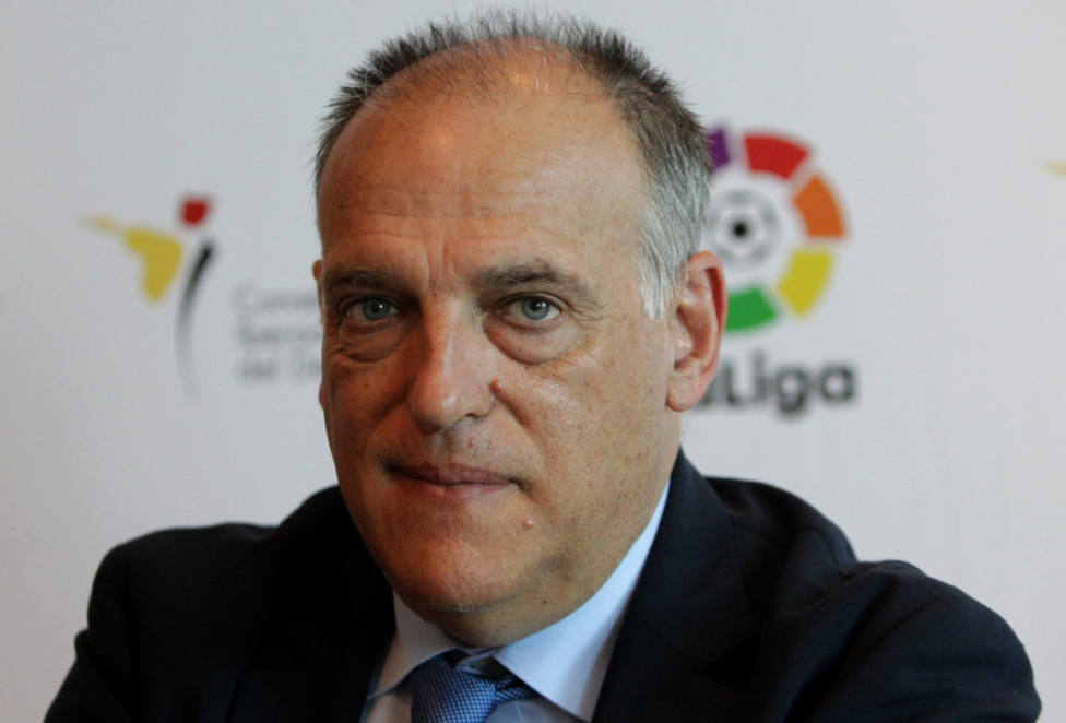 Tebas: Un futbolista me pidió denunciar el Levante-Zaragoza para no quedar manchado