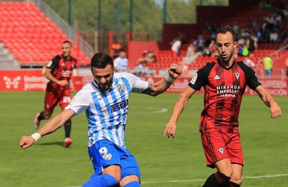 El albanés Sadiku hizo el gol malaguista en Anduva