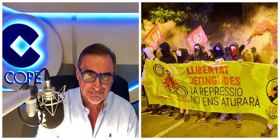 La respuesta de Herrera a los independentistas que acosan a una doctora por no hablar catalán