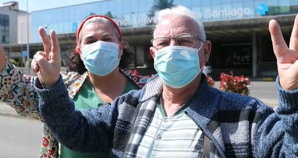 Sale del hospital de Santiago un paciente de coronavirus con patologías previas