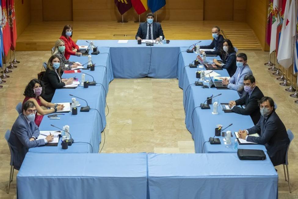 Reunión del Consejo de Gobierno en San Esteban