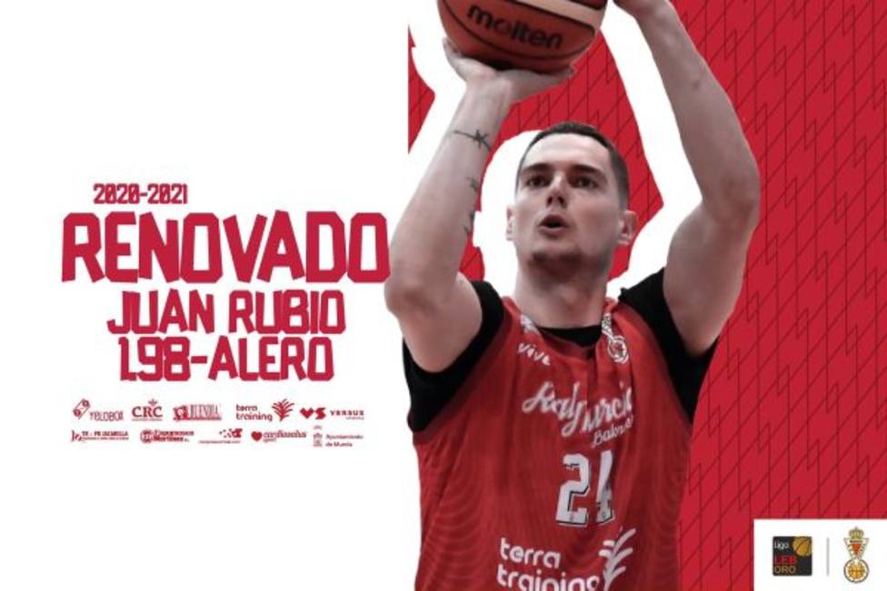 Juan Rubio renueva con Real Murcia Baloncesto