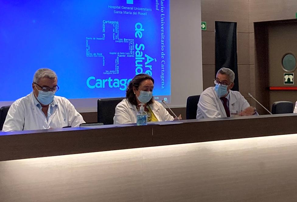 1.300 sanitarios del área de Cartagena ya se han vacunado frente a la Covid-19
