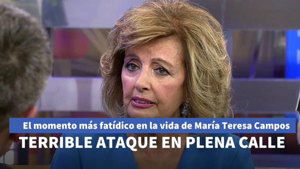 Terelu Campos relata la terrible agresión que sufrió su madre en plena calle: Pusimos una denuncia