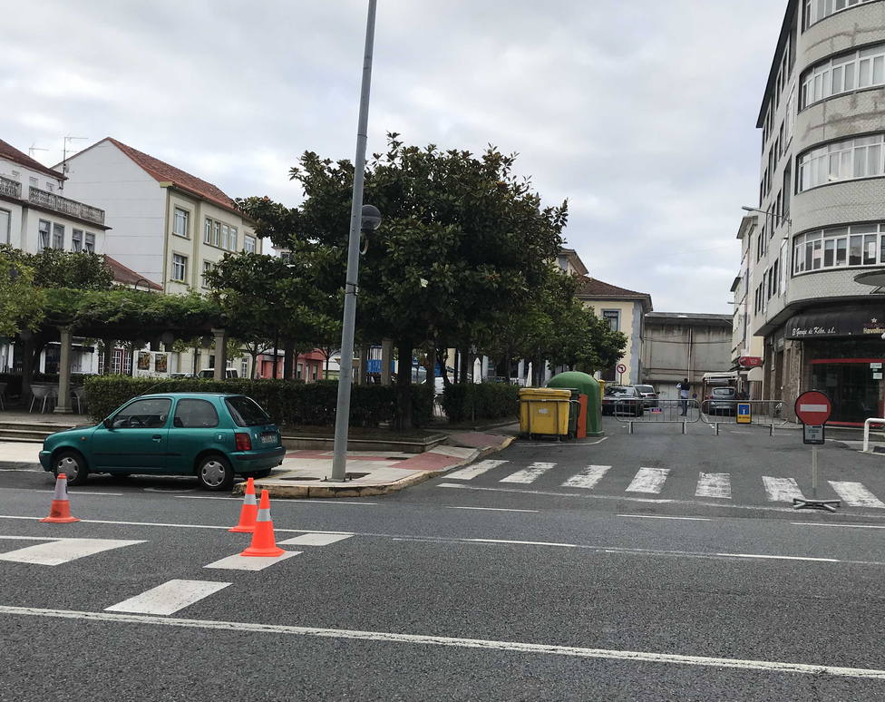 El corte de tráfico afectará a la calle de la Plaza del Ayuntamiento. FOTO: Concello de Ferrol