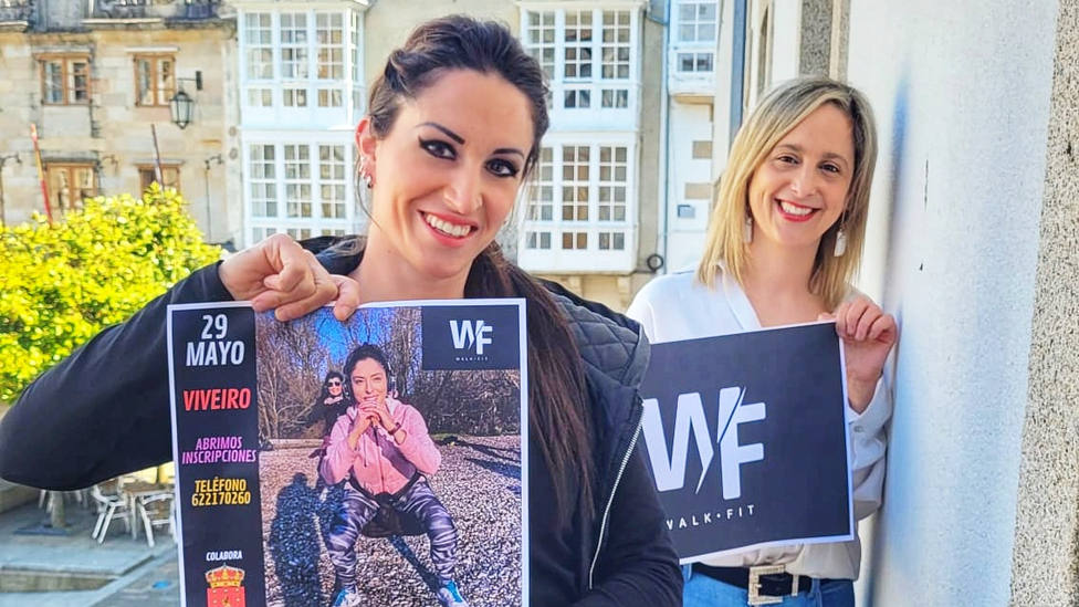 Lorena Díaz y María Loureiro presentan el WalkFit
