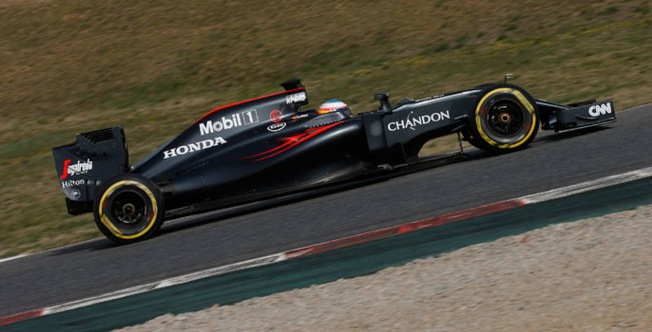 Fernando Alonso, en el Circuito de Catalunya. Reuters