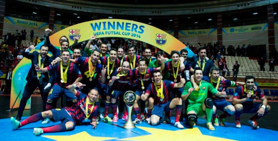 El Barcelona es el actual campeón de la UEFA Futsal Cup. Foto: FCB.