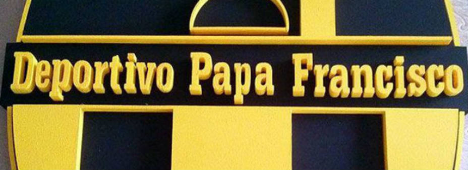 Escudo del Club Papa Francisco / Foto: Web Oficial Club