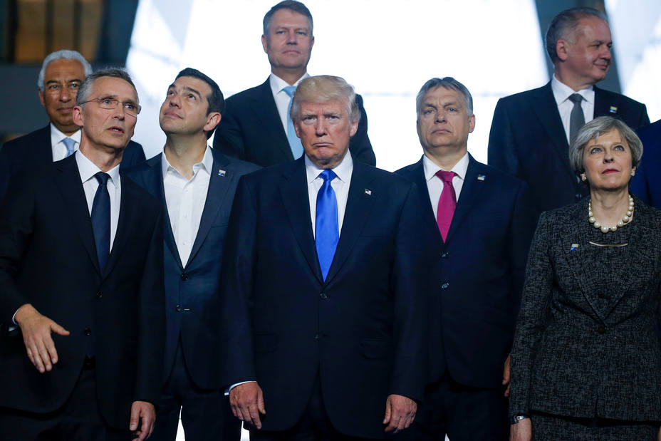 Donald Trump ha protagonizado una nueva polémica, esta vez en la reunión de la OTAN. Reuters