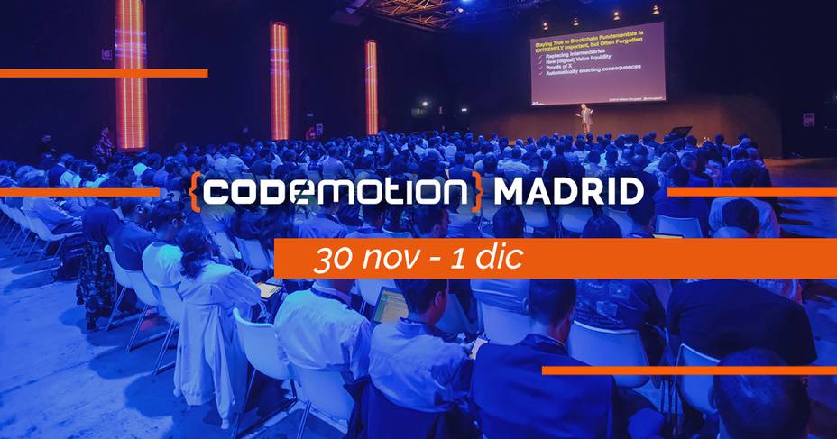 Codemotion Madrid – VII Edición