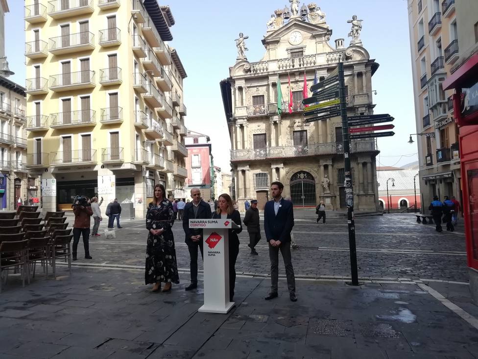 Navarra Suma: Si hace 4 años el voto del centro-derecha hubiera estado unido hoy no gobernaría Bildu en Pamplona