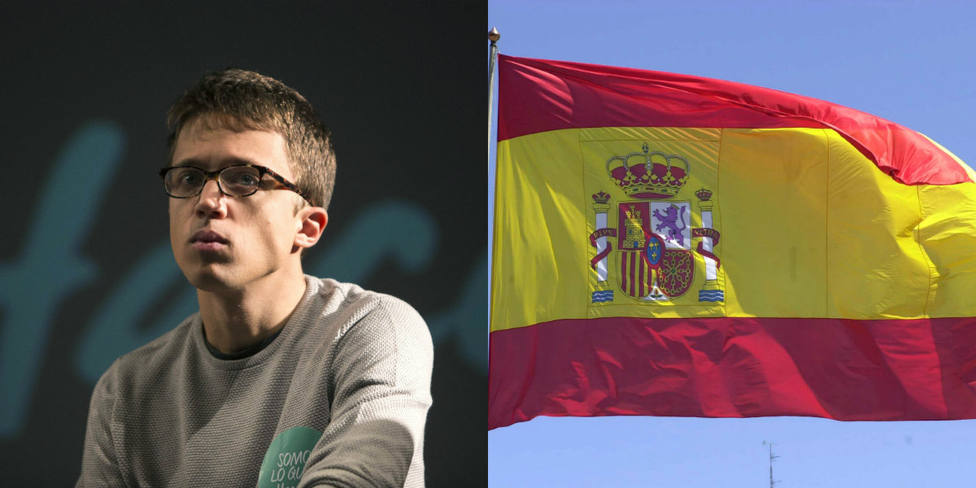 El día que Errejón humilló a la bandera de España en el programa de Pablo Iglesias