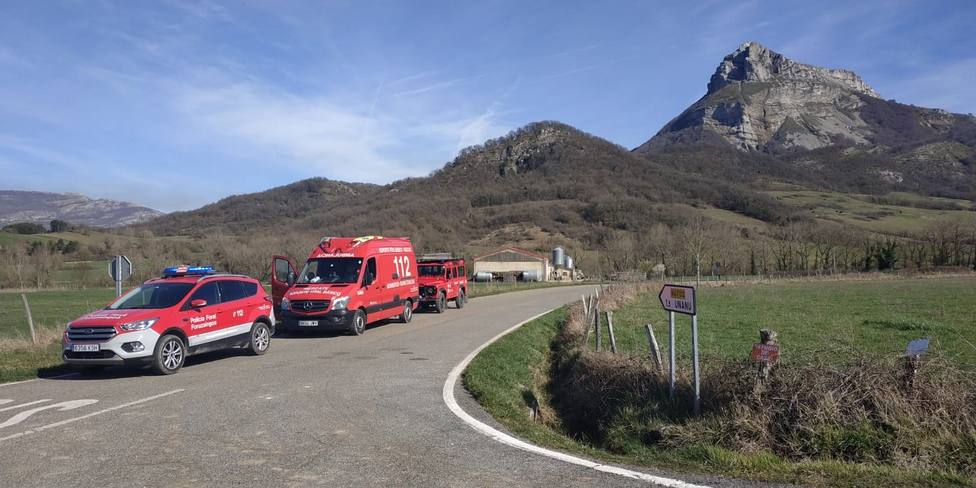 Fallece un montañero de 34 años al precipitarse por un cortado en el monte Beriain (Navarra)