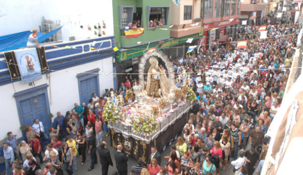 Procesión de la Virgen del Carmen en La Isleta