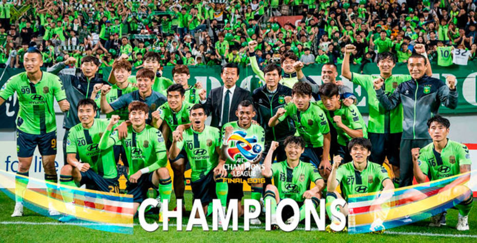 El Jeonbuk Hyundai jugará el Mundial de Clubes como campeón de Asia. @TheAFCCL.