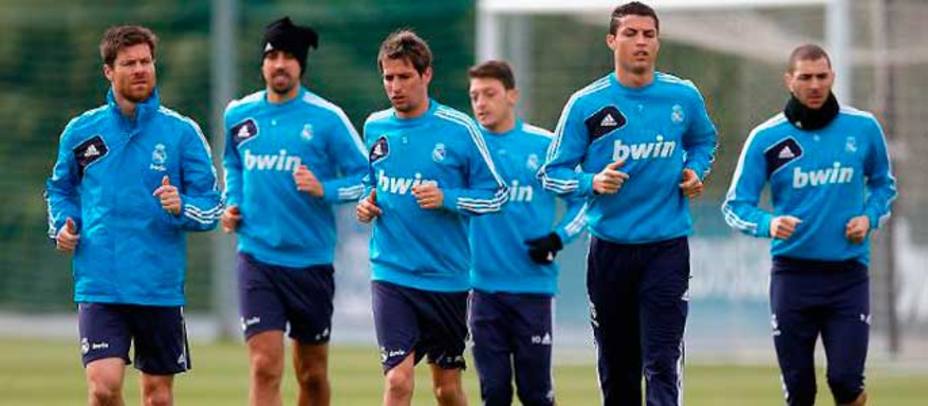 Los jugadores del Real Madrid ya preparan el partido ante el Athletic (Reuters)