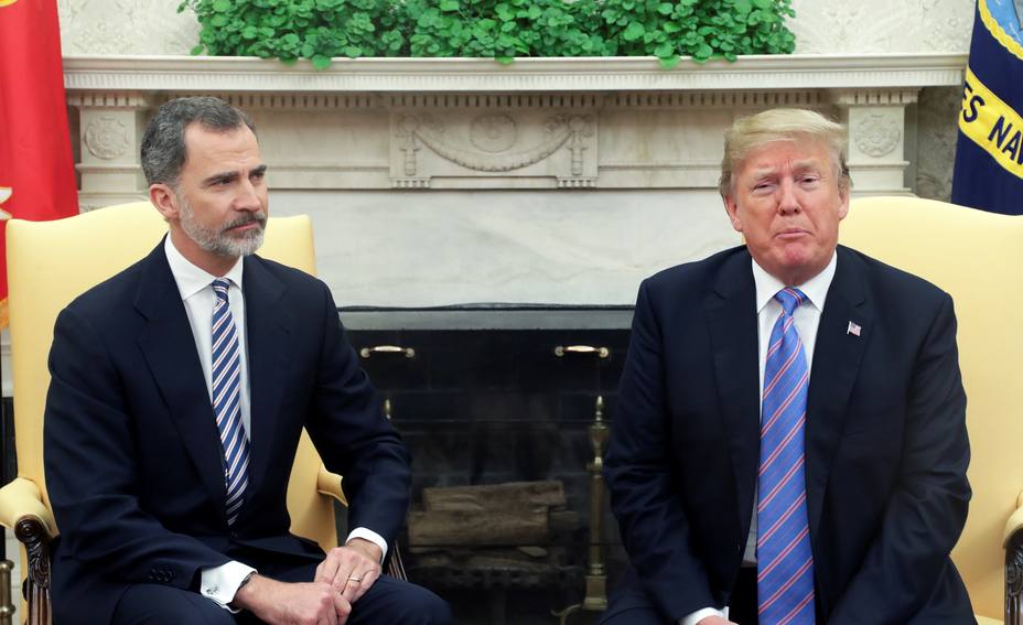 Felipe VI asegura que España y EEUU comparten aprecio por la democracia