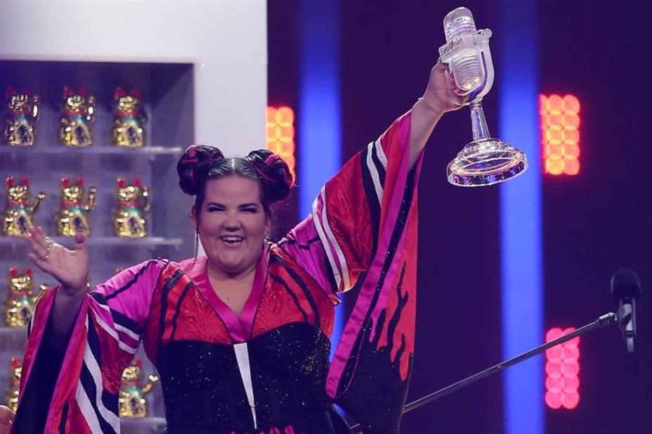 La ganadora israelí de Eurovisión 2018: Yo hago música, no me meto en política