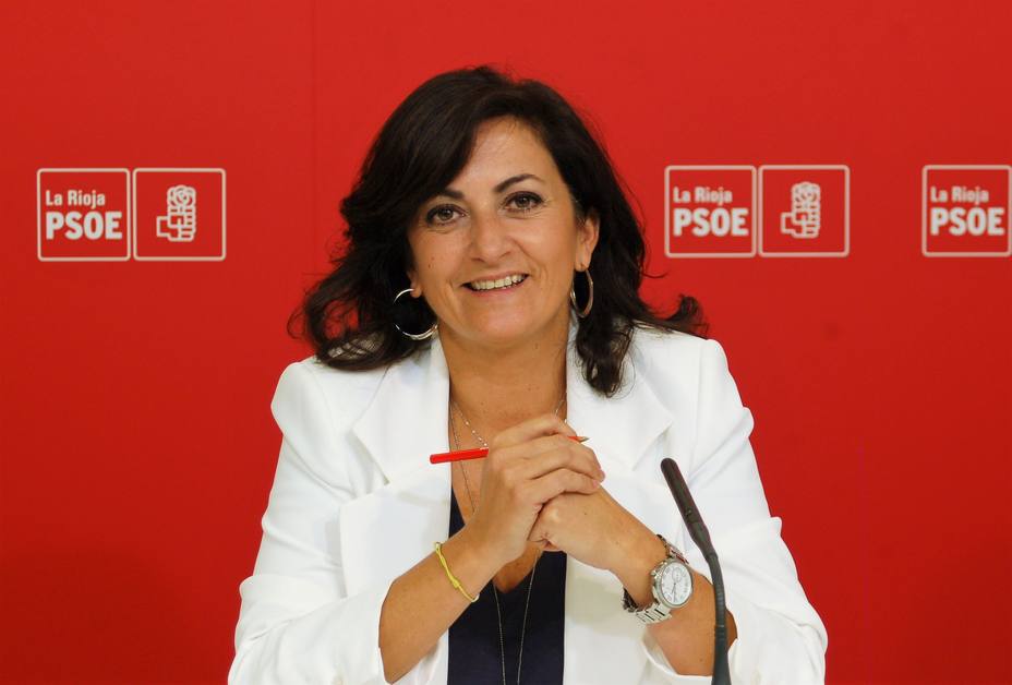 Concha Andreu, portavoz parlamentaria del PSOE