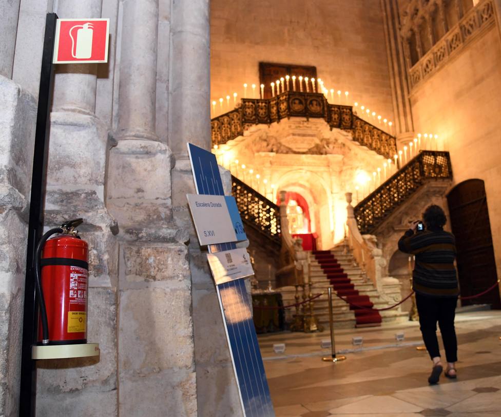 Sistemas de seguridad anti-incendios de la Catedral de Burgos
