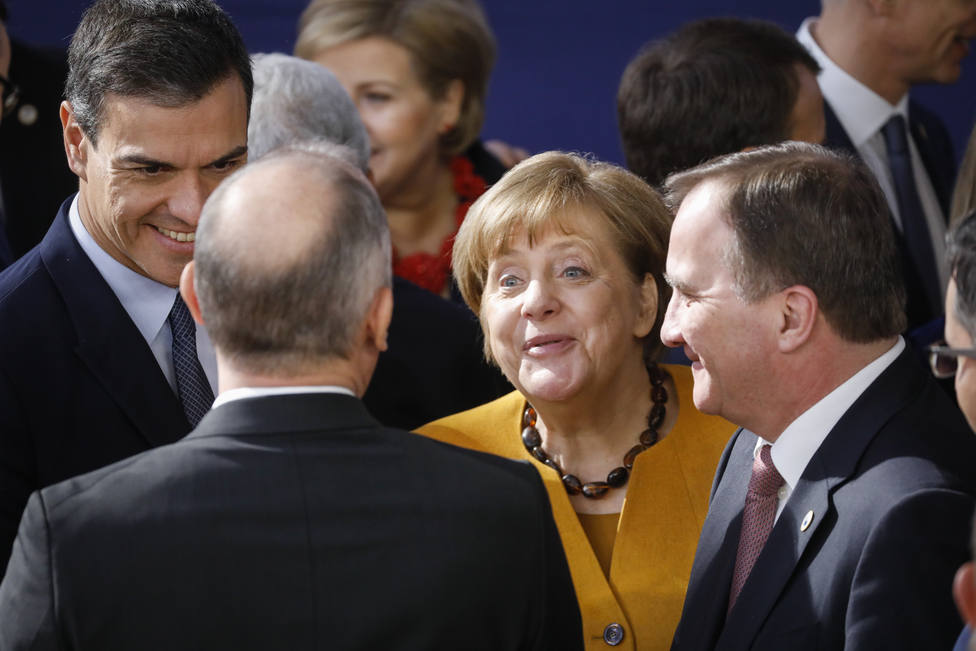 Sánchez se reunirá este martes con Merkel, antes de asistir a la Cumbre europea