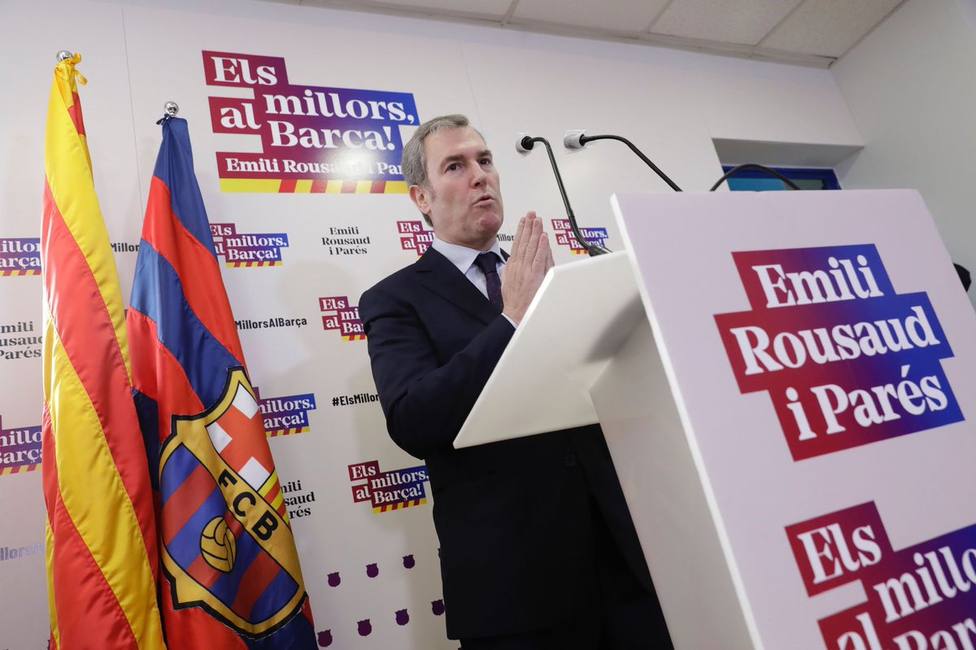 Emili Rouseaud denuncia guerra sucia y abandona la carrera electoral en el Barça