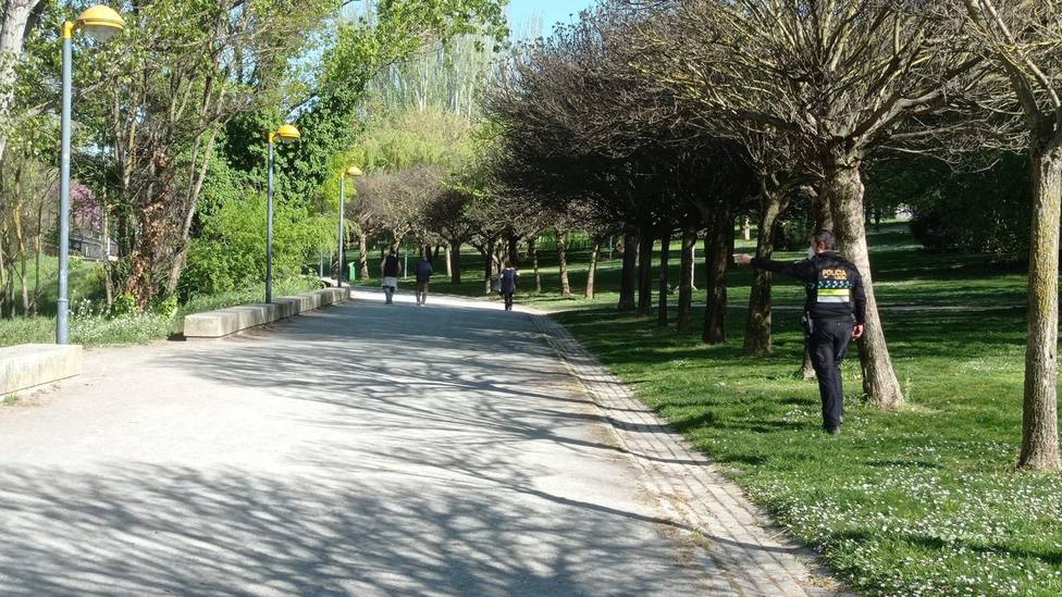 La Policía Local de Logroño investiga a cuatro jóvenes por intentar provocar accidentes de ciclistas