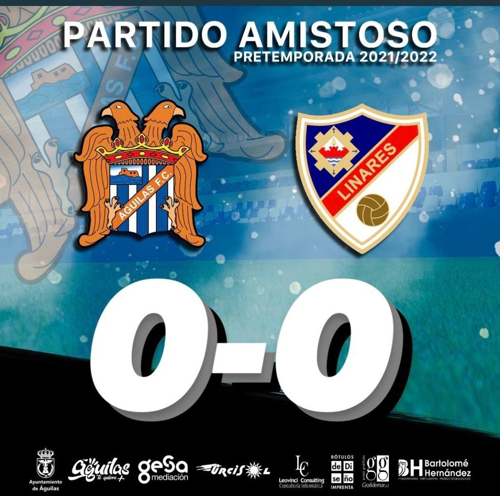 El Águilas FC y el Linares Deportivo empatan a cero en un partido sin ocasiones