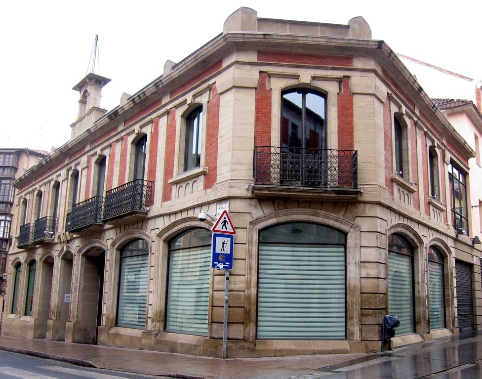 Se aprueba el cambio de uso del casino que pasará a hotel en la calle Sagasta de Logroño