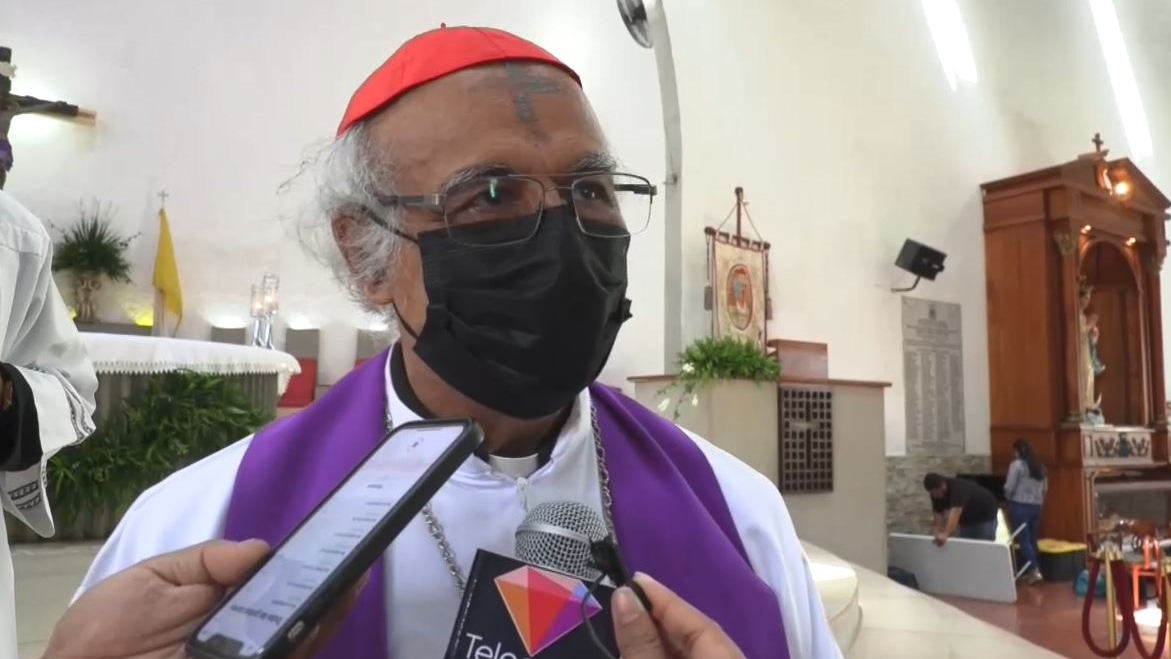 El cardenal Brenes: Nos unimos en oración es este tiempo de Cuaresma