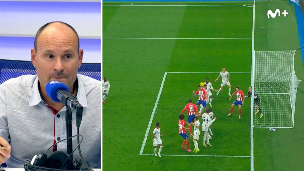 Mateu Lahoz y las polémicas del derbi: el gol anulado al Ateti y los penaltis a favor del Madrid
